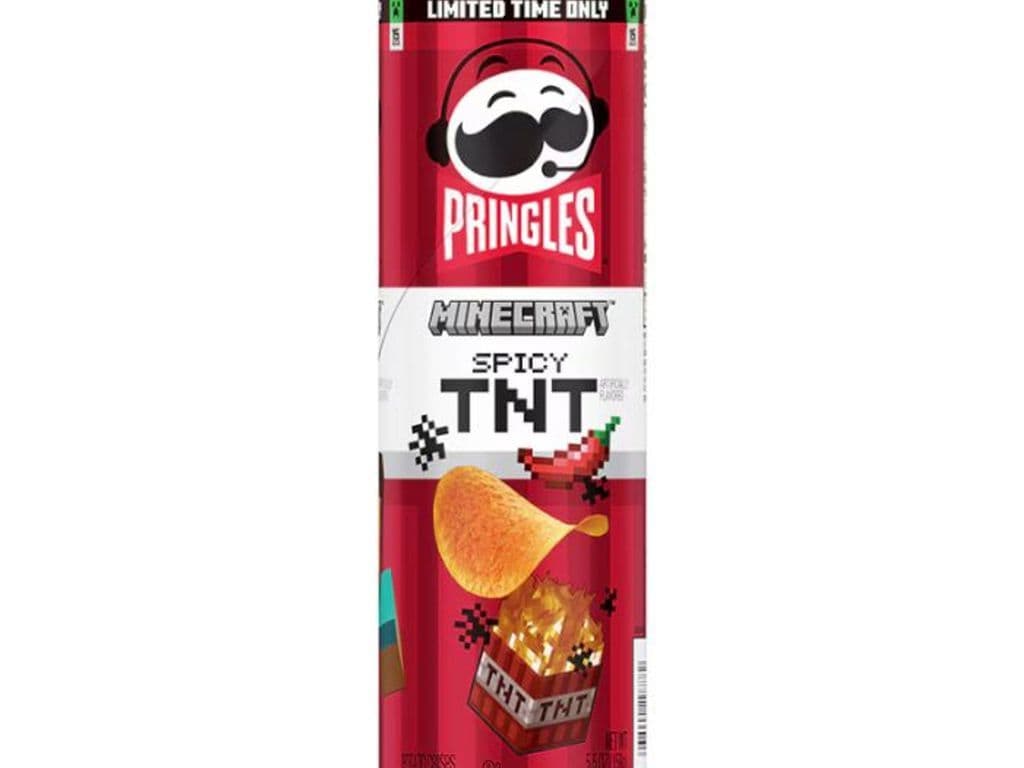 Pringles USA (158g) - Minecraft Spicy TNT LIMITED