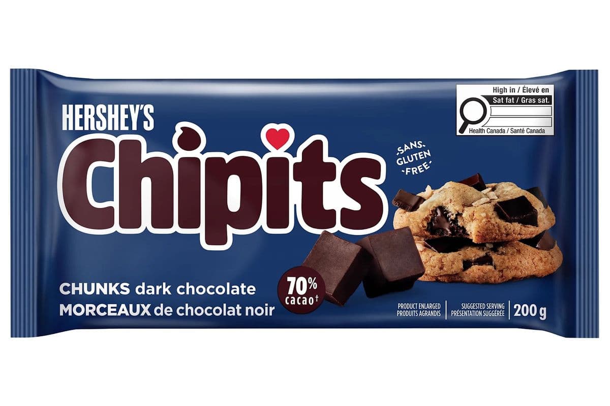 Hershey’s Chipits - Morceaux de chocolat noir / Chunks Dark Chocolate (200g)