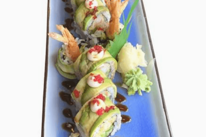 Green Dragon Special Maki (8 pcs)