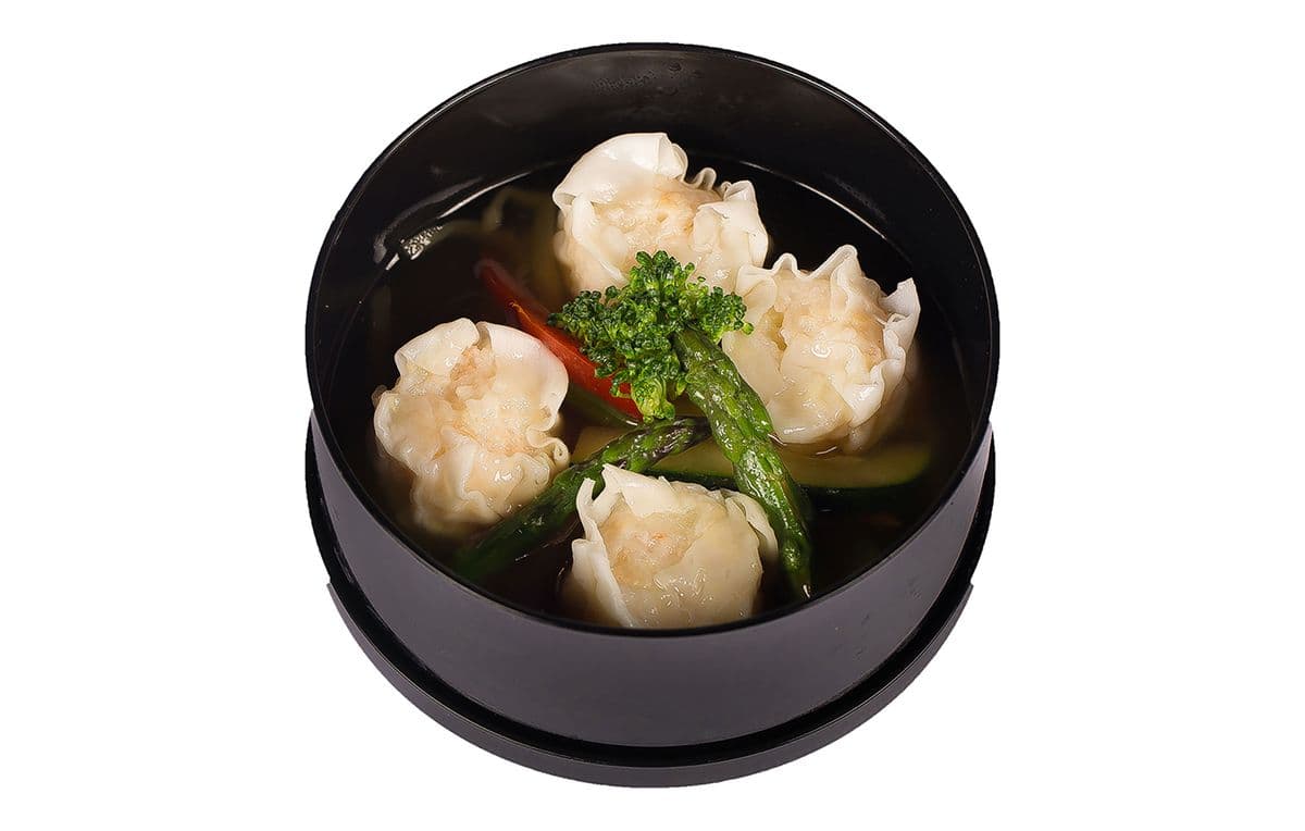 Gyoza Soup (4 pcs)