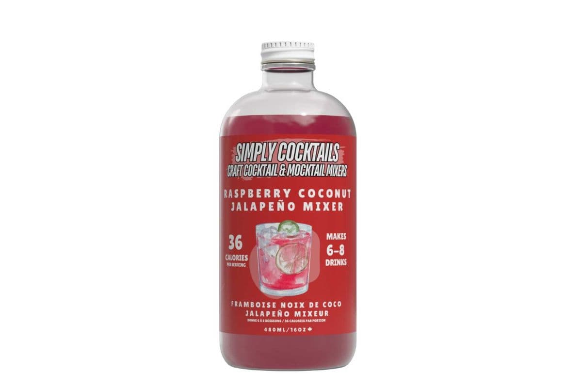 Simply Cocktails Raspberry Coconut Mixer (480 ml)