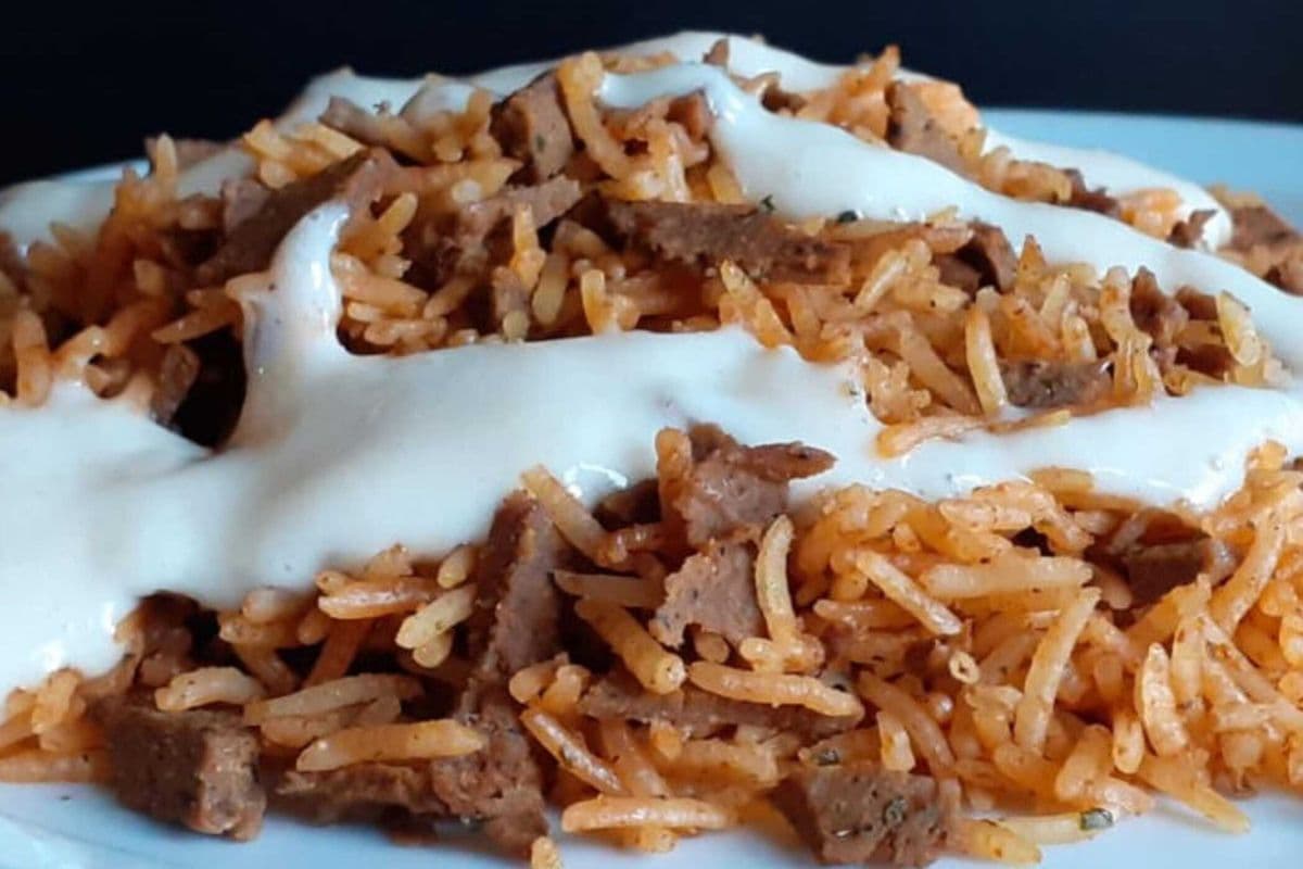 Beef Donair On Seasoned Basmati Rice Express Pack