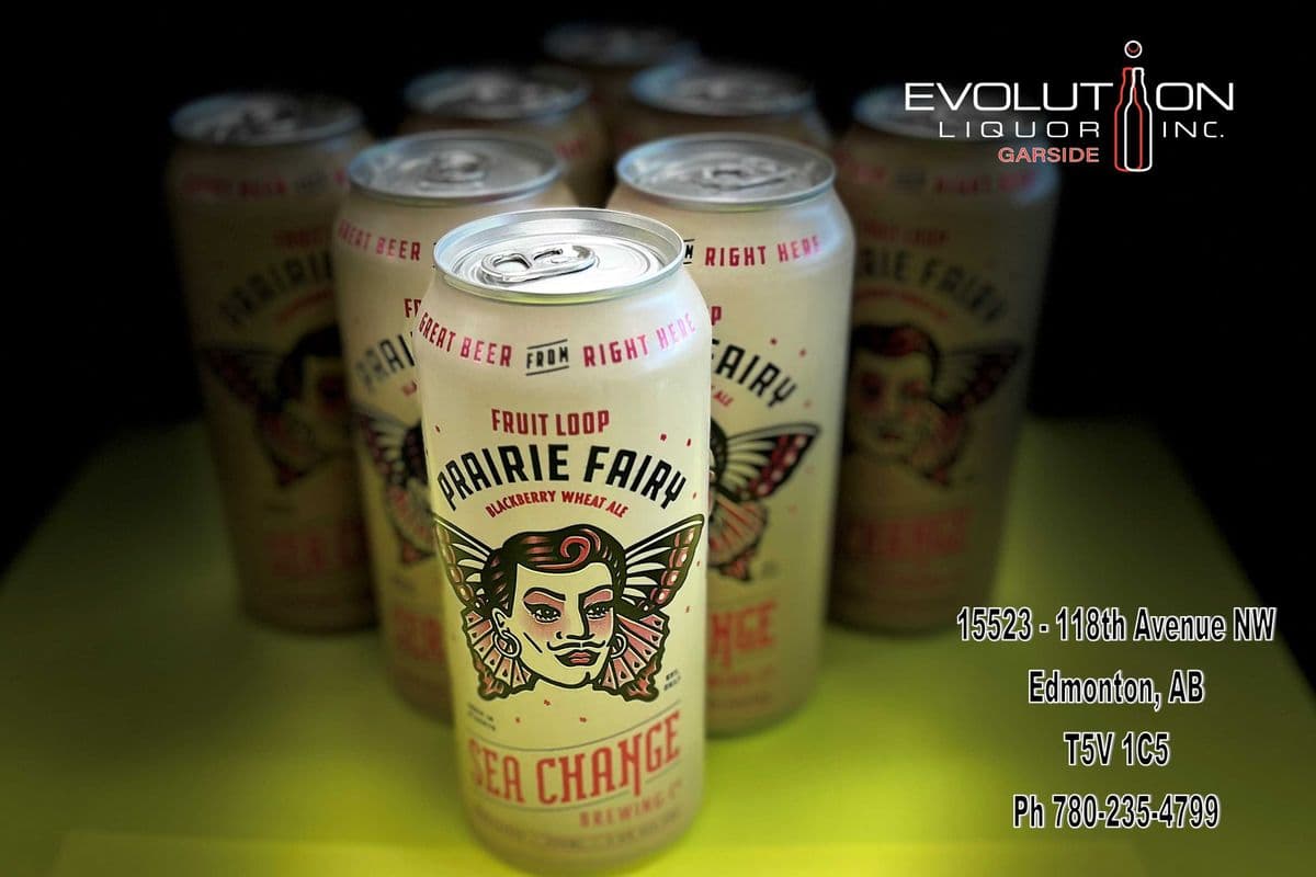 Sea Change Prairie Fairy Blackberry Wheat Ale C473-08 (8 x 473ml Can)