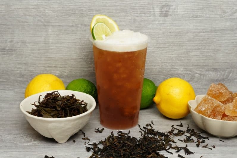 经典冻柠泡沫红茶 / Classic Foam Lemon Black Tea