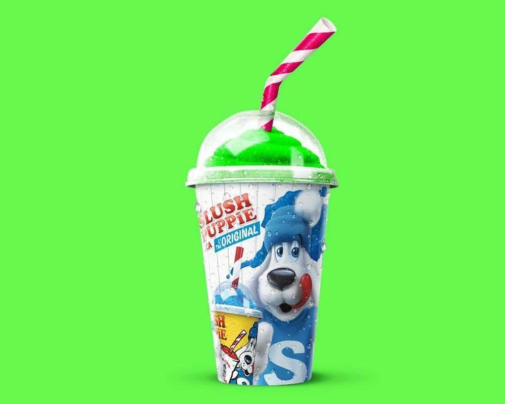 Large Lime Slush Puppie