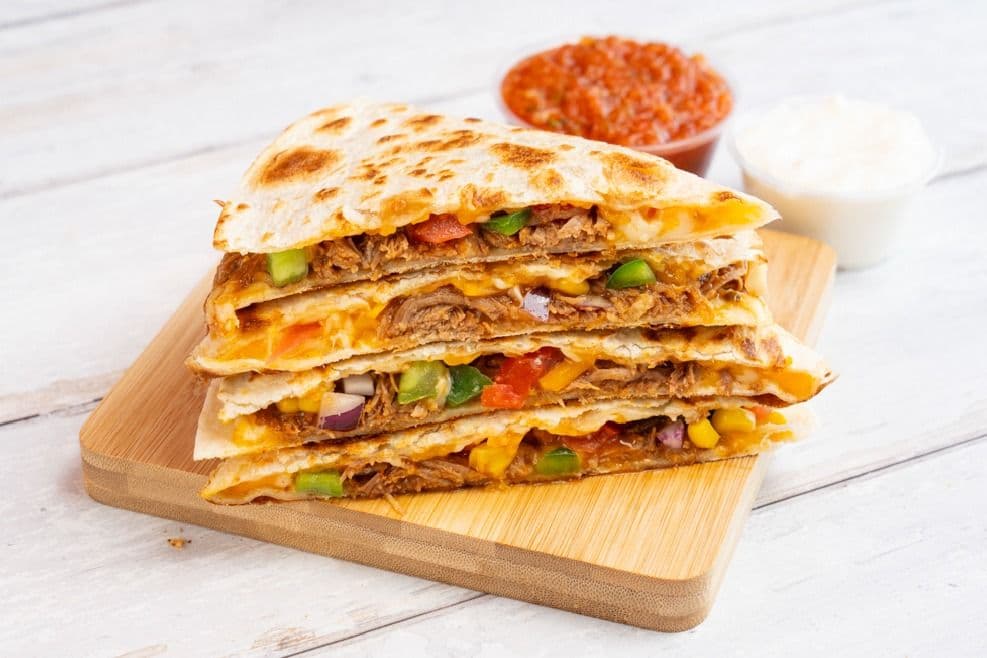 Gluten-Friendly Barbacoa Quesadilla