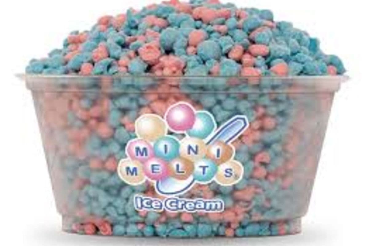 Mini Melts Cotton Candy Ice Cream