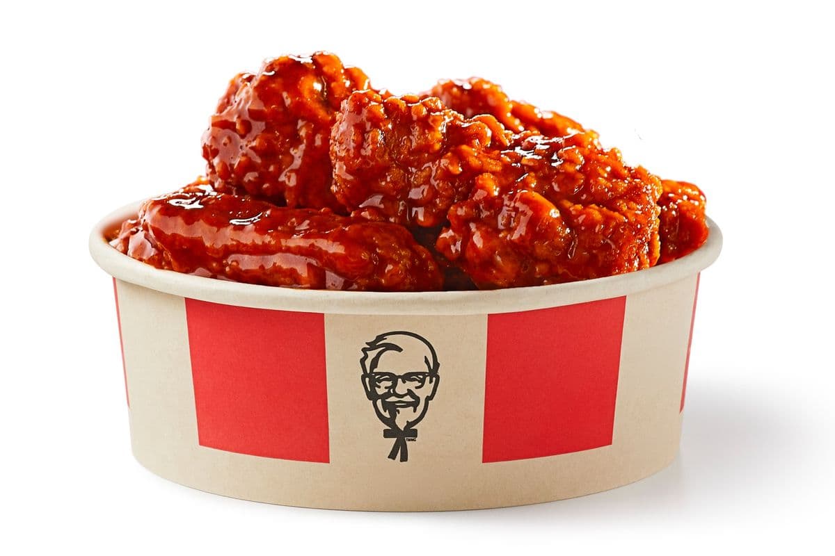 5 ailes piquantes Zinger bien saucé / 5PC Zinger Drip Hot Wings