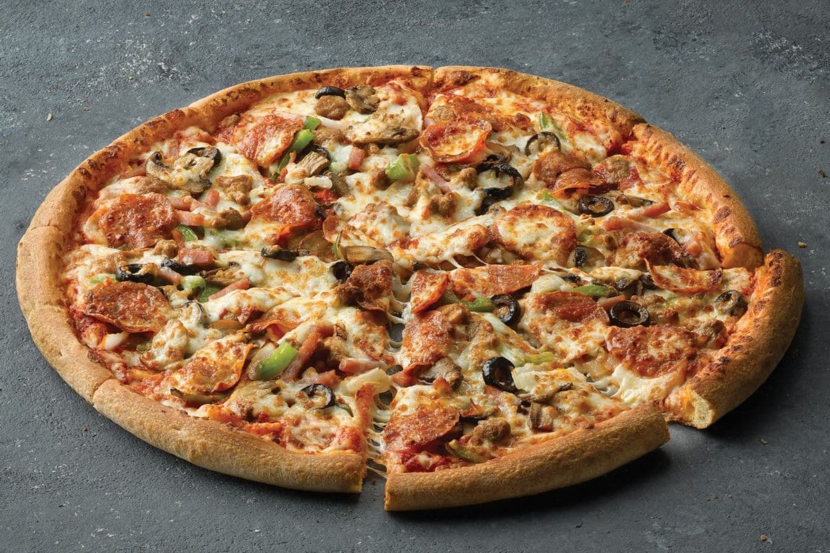 Extra Large Speciality The Works Pizza