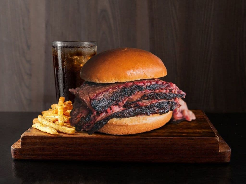 Smoked Brisket Sandwich Combo