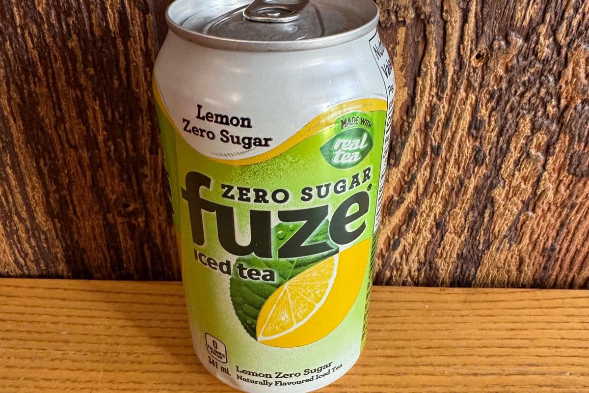 FUZE ICED TEA ZERO CAN