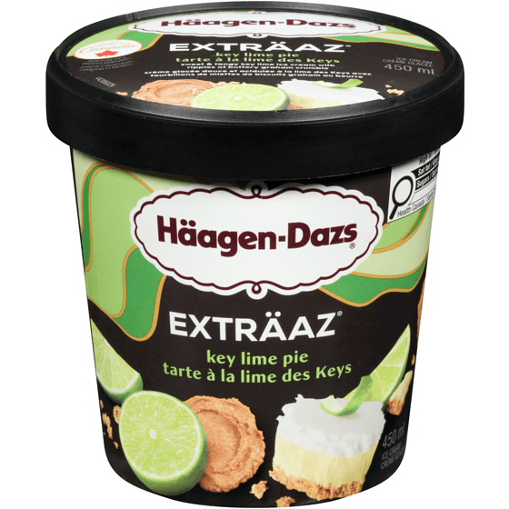 Haagen-Daz Extraaz Tarte a La Lime Des Keys 450ml/ Haagen-Daz Extraaz Key Lime Pie 450ml