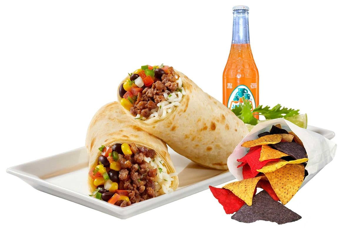 Big Tummy Burrito Combo ( 14.5" Tortilla)