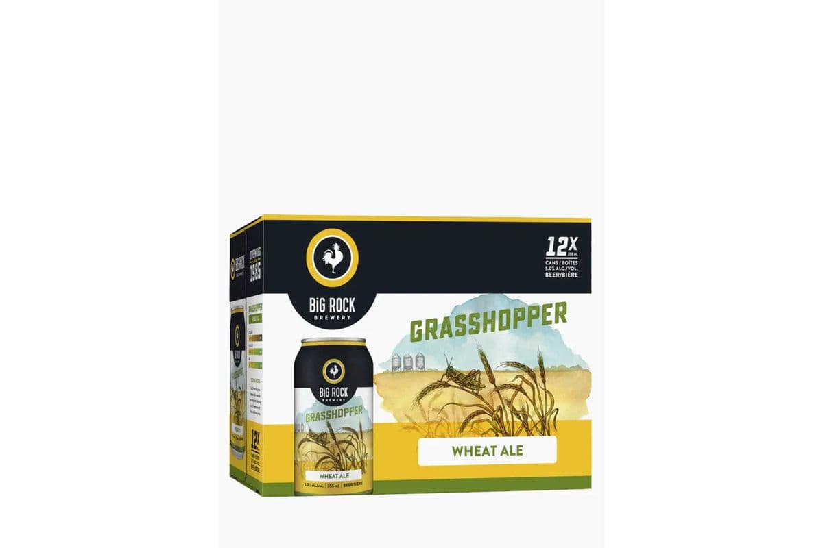 Grasshopper Wheat Ale (12 x 355 ml Cans)