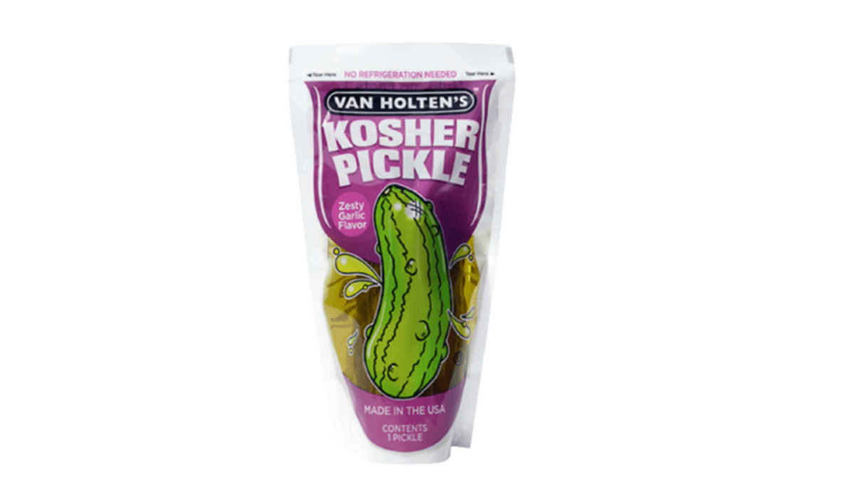 Van Holten's Kosher Pickle - Saveur d'ail Zesy / Zesy Garlic Flavor