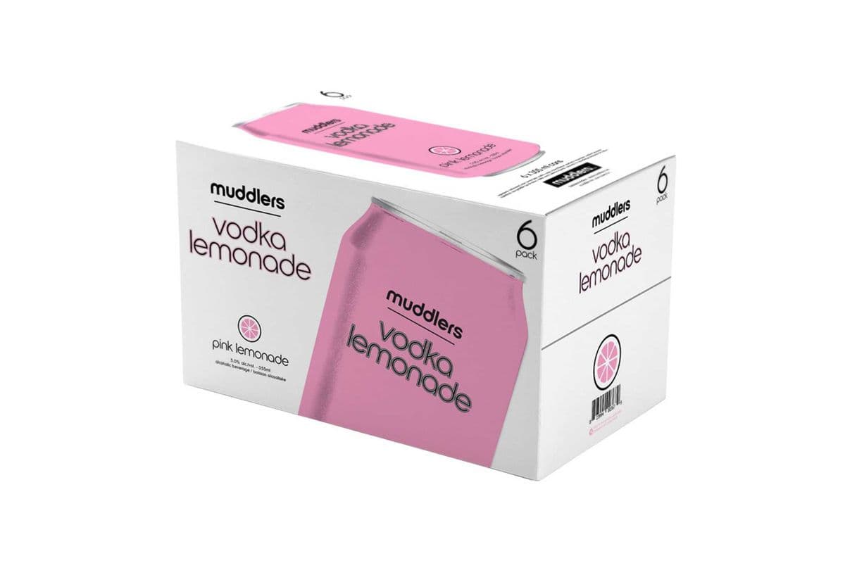 Muddles Vodka Lemonade (6 x 355 ml)