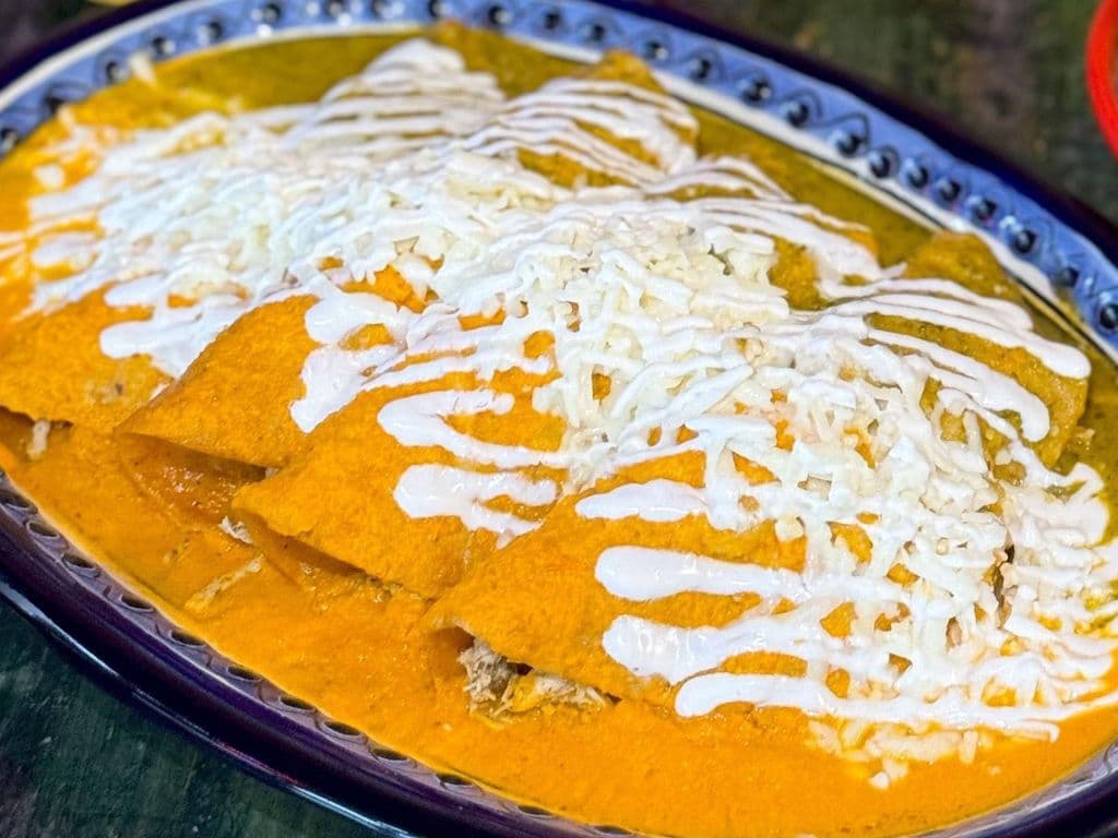 ENCHILADAS - halal options
