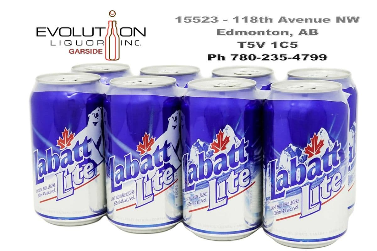 Labatt Lite C355-08 (8 x 355ml Can)