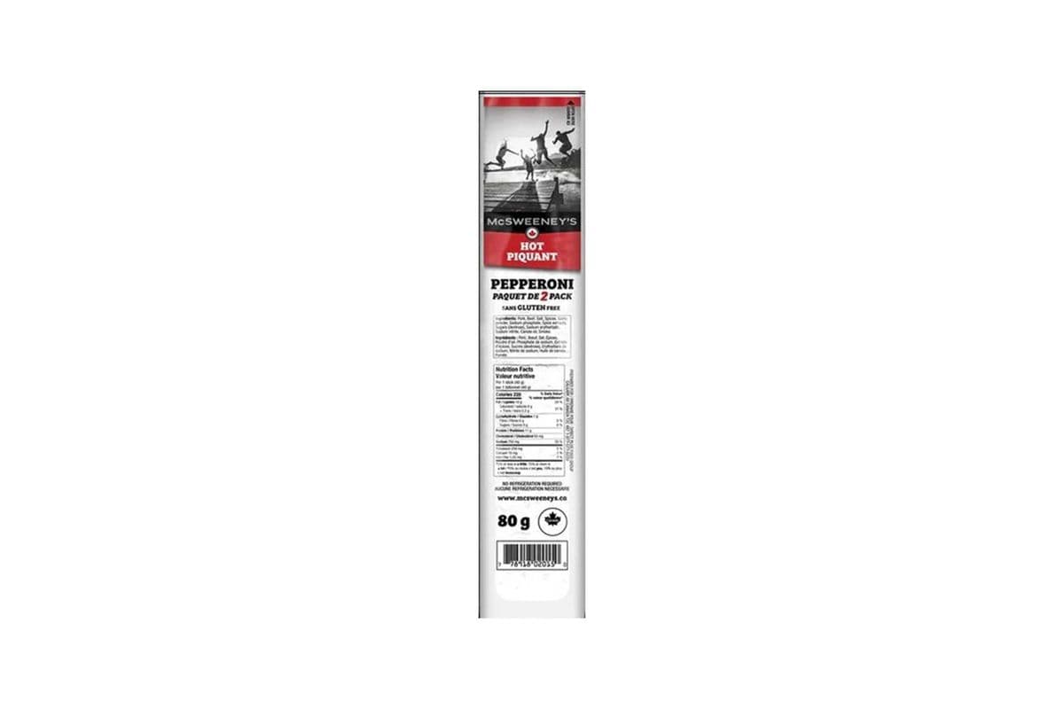 McSweeney’s Hot Pepperoni 2 Sticks (80 g)
