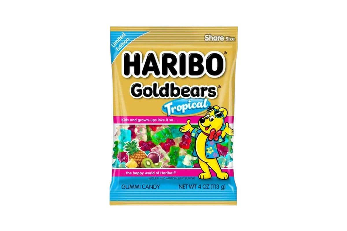 Haribo Gold Bears Tropical Mix (US) (113g)