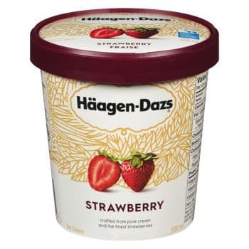 Haagen-Dazs Strawberry (450 ml)