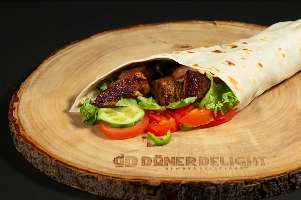 Lamb Shish Wrap