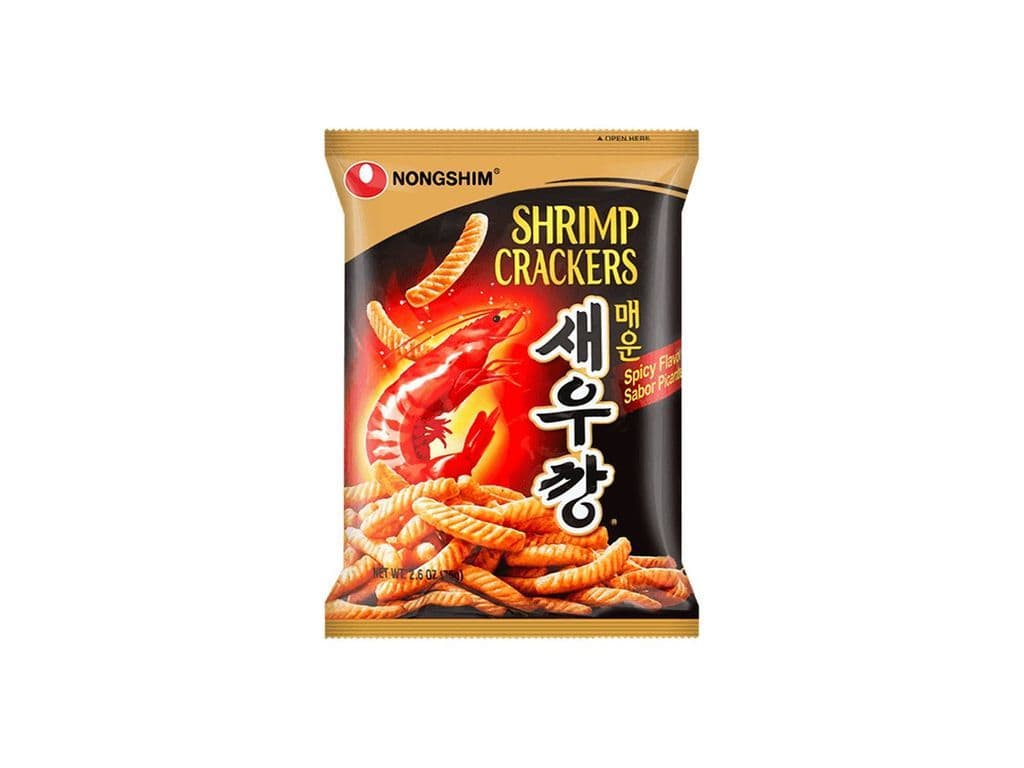 Nongshim Shrimp Crackers Spicy 75g Korean Snack