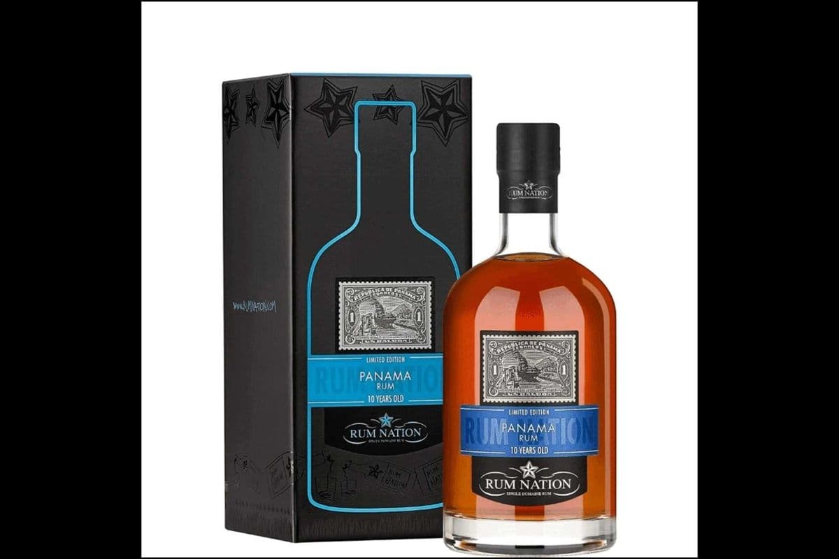 RUM NATION PANAMA 10 YEARS OLD (1 x 750ML)