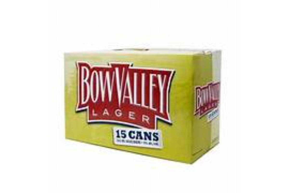 Bow Valley lager (15 x 355 ml Cans)