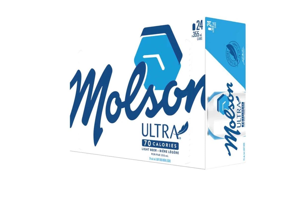 Molson ultra (24 x 355ml)