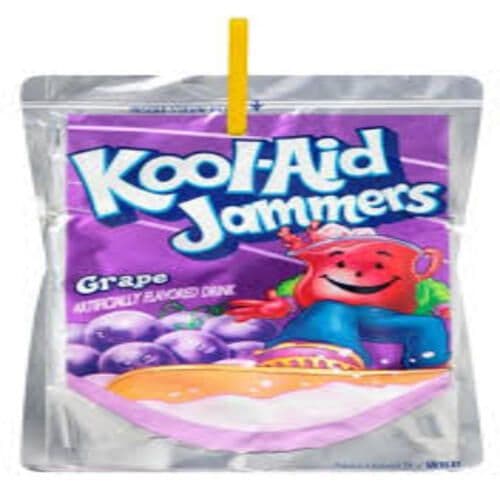 Kool-Aid Jammers Boisson aux Fruits Raisin180ml/ Kool-Aid Jammers Fruit Beverage Grape 180ml