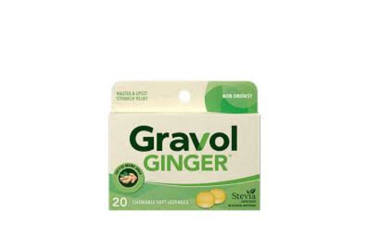 Gravol Ginger 20 Chewable Lozenges