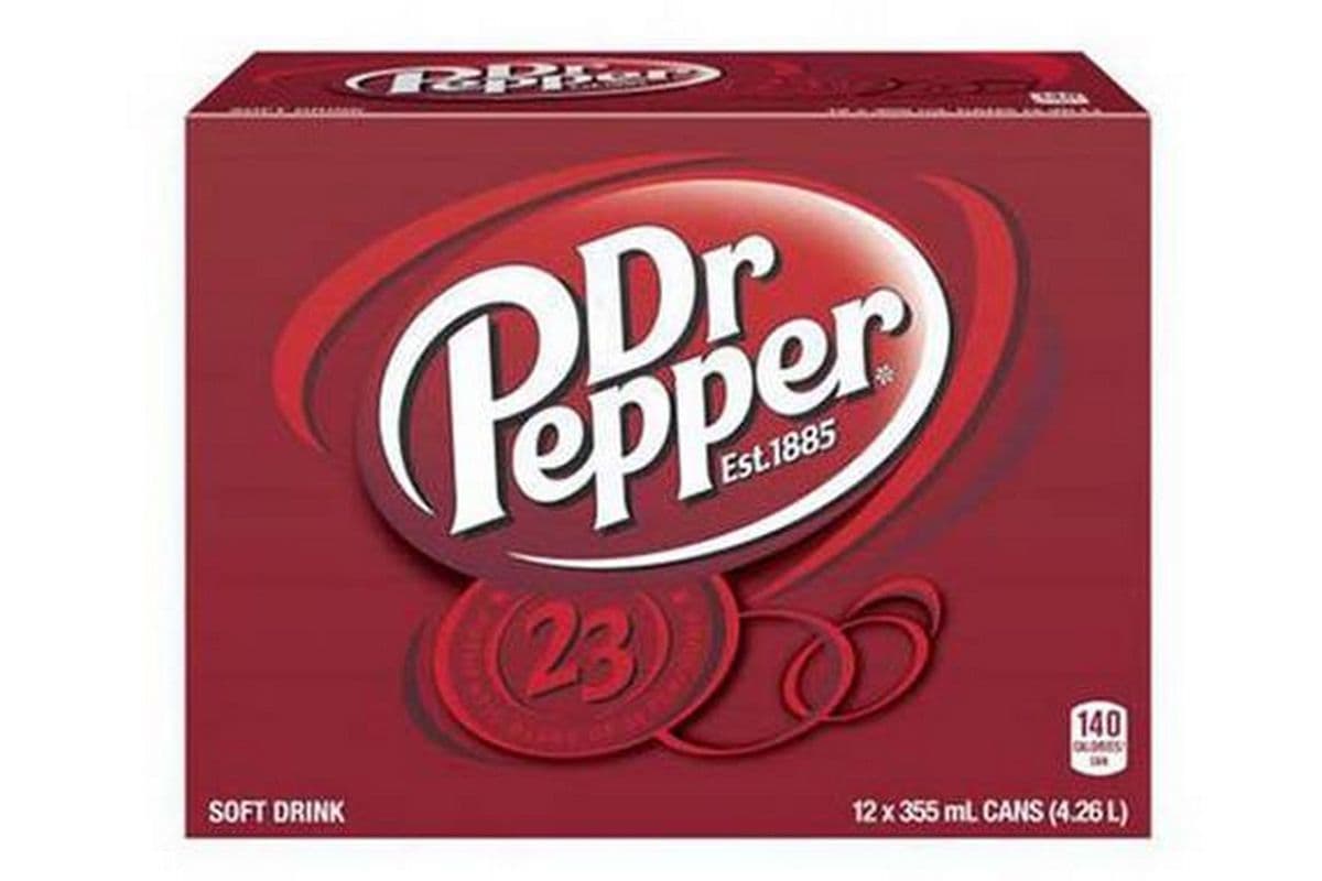 Dr Pepper (12 X 355 ml Cans)