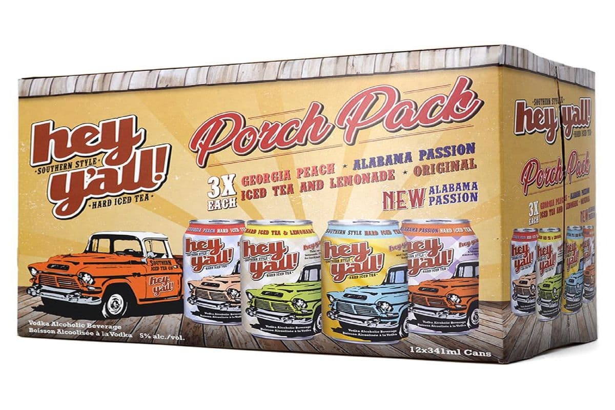 109932. Hey Yall Porch Pack (12 Cans) (12 x 12pc)
