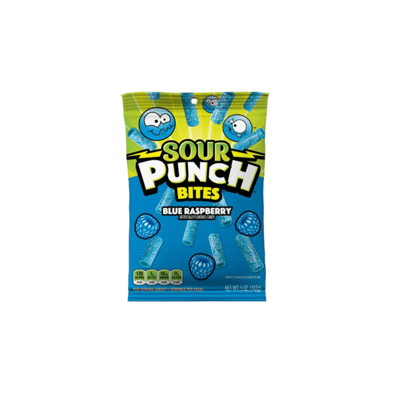Blue Raspberry Sour Punch Bites - USA (5oz)