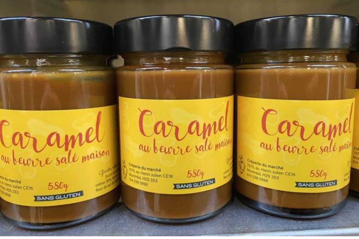 Caramel au beurre salé et fleur de sel de guérande (250ml) (250 mL)