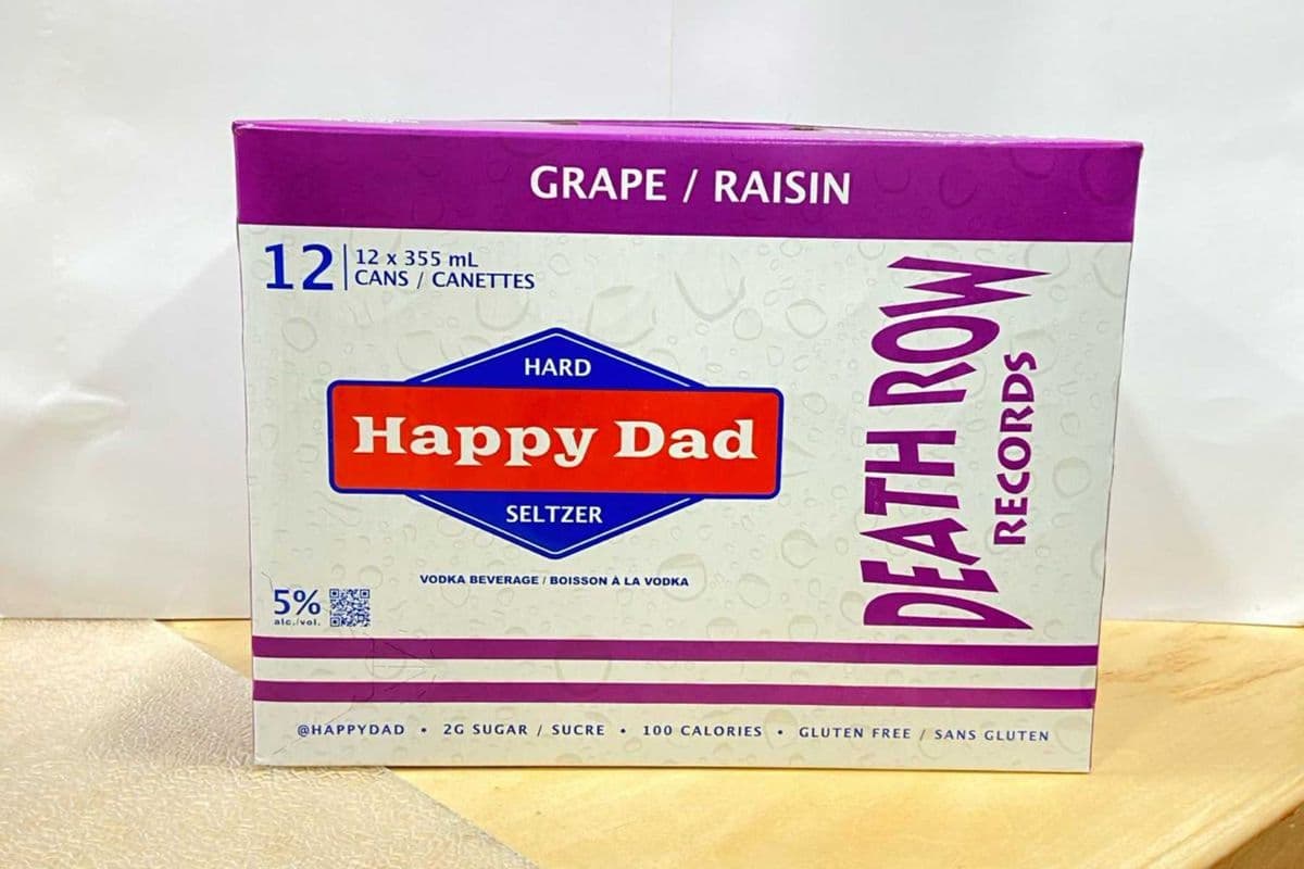 HAPPY DAD HARD SELTZER GRAPE 12 PACK (1 x 12X355 ML)