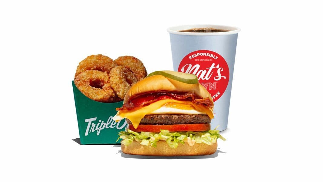 Breakfast Burger Combo