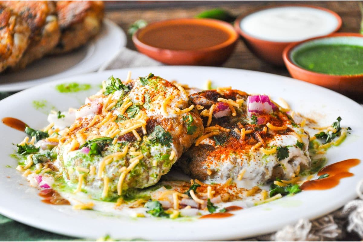 Tikki Chaat (2 pcs) Plate