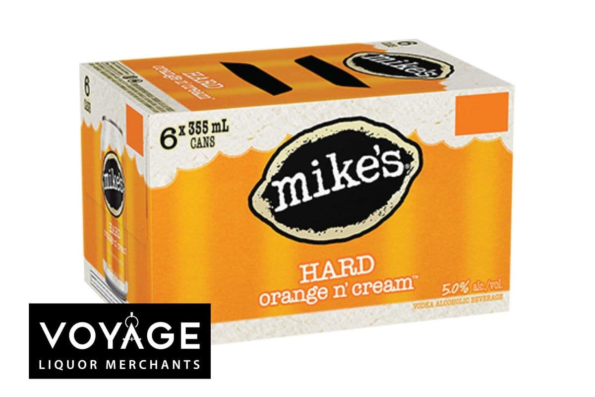 Mike's Hard Orange & Cream Soda (6 x 355 ml)