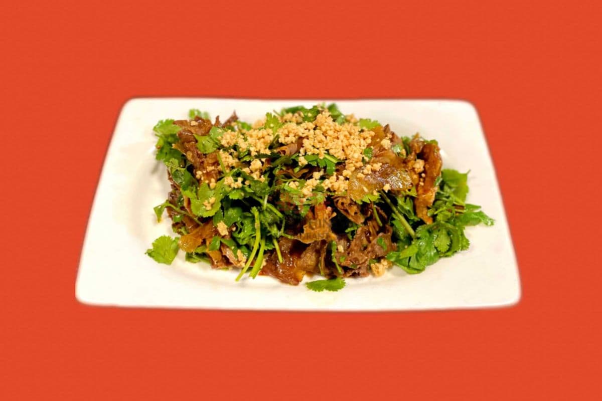 A7. Spicy Beef Tripes and Beef Slices 夫妻肺片