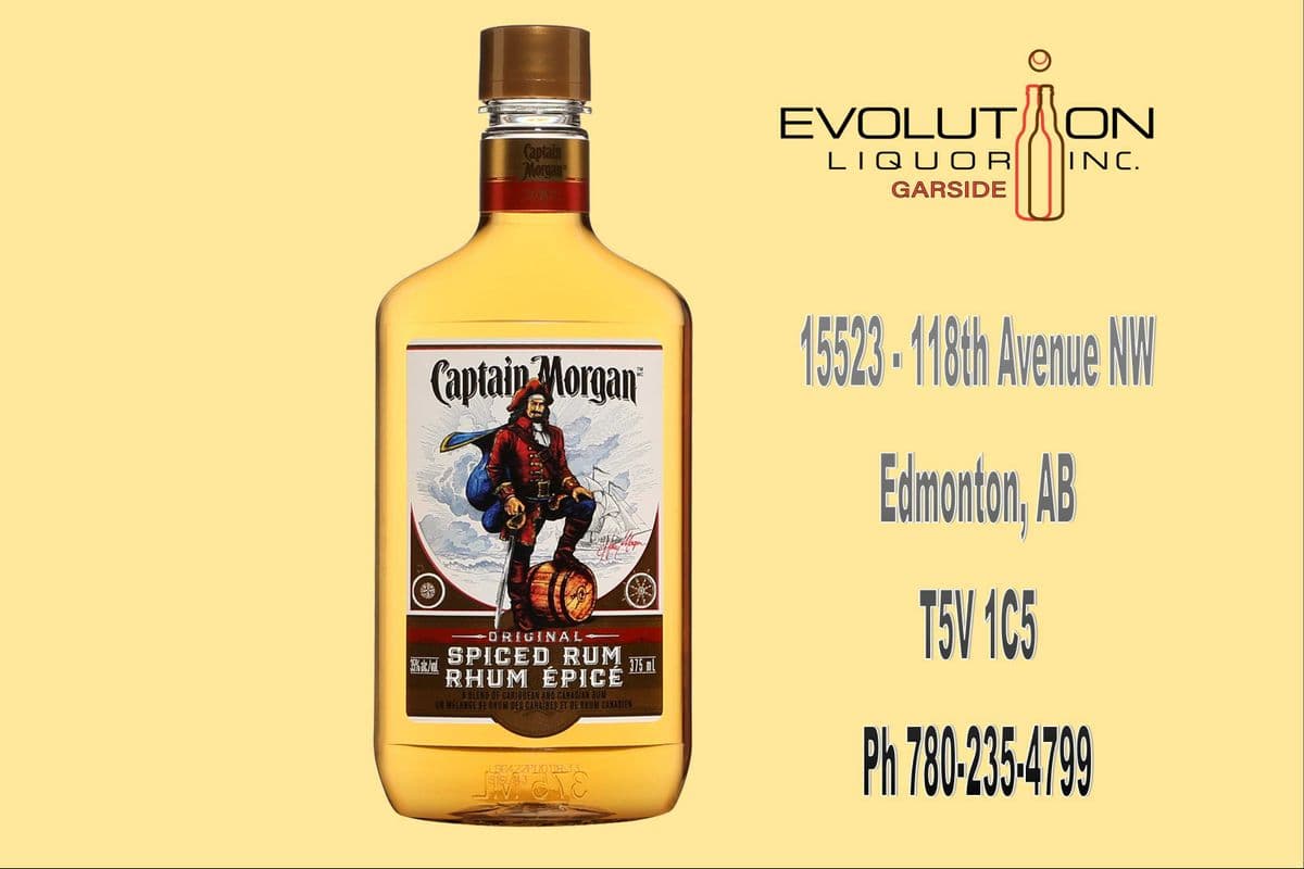 Captain Morgan Spiced Rum 0375P (1 x 375ml Plastic Bottle)