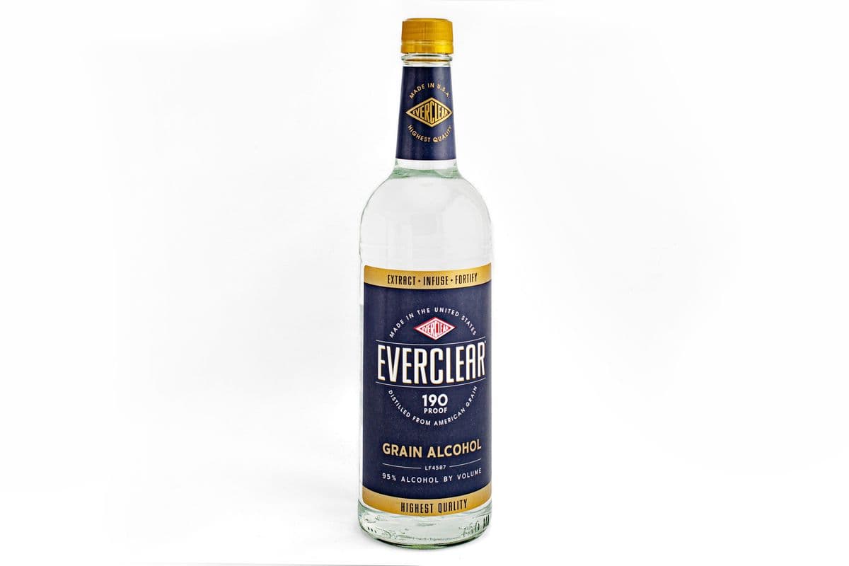 Everclear 190 Proof Grain Alcohol (1 x 750 ml)