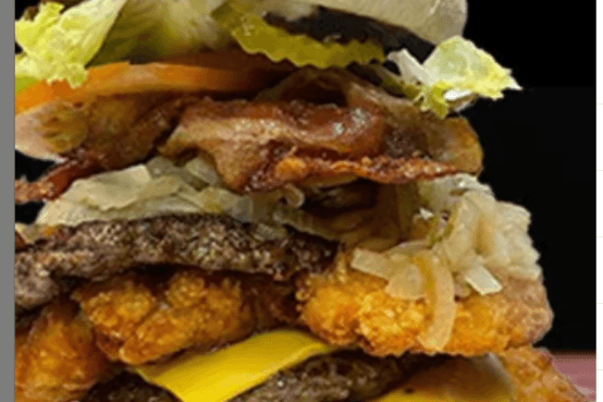 Double Tex Mix Burger