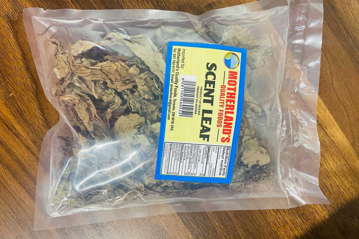 Scent Leaf (Dry)