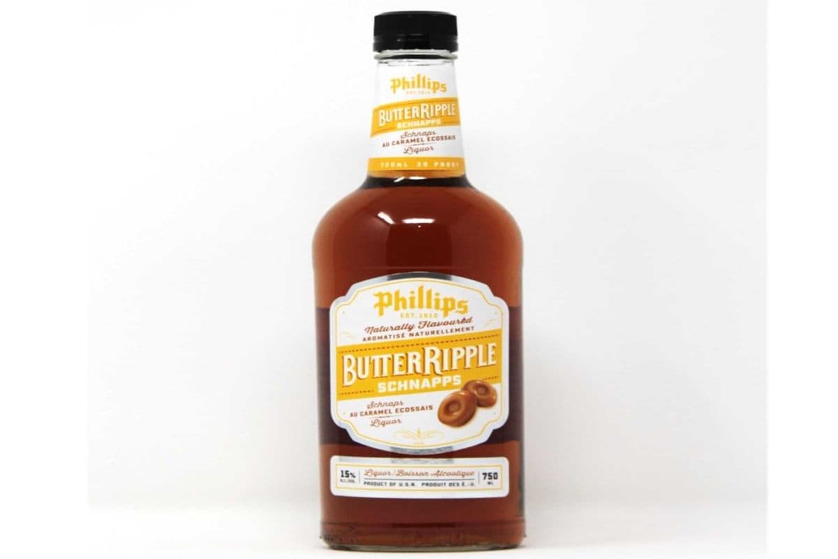 Phillips Butter ripple schnapps 750 ML (1 x 750ml)