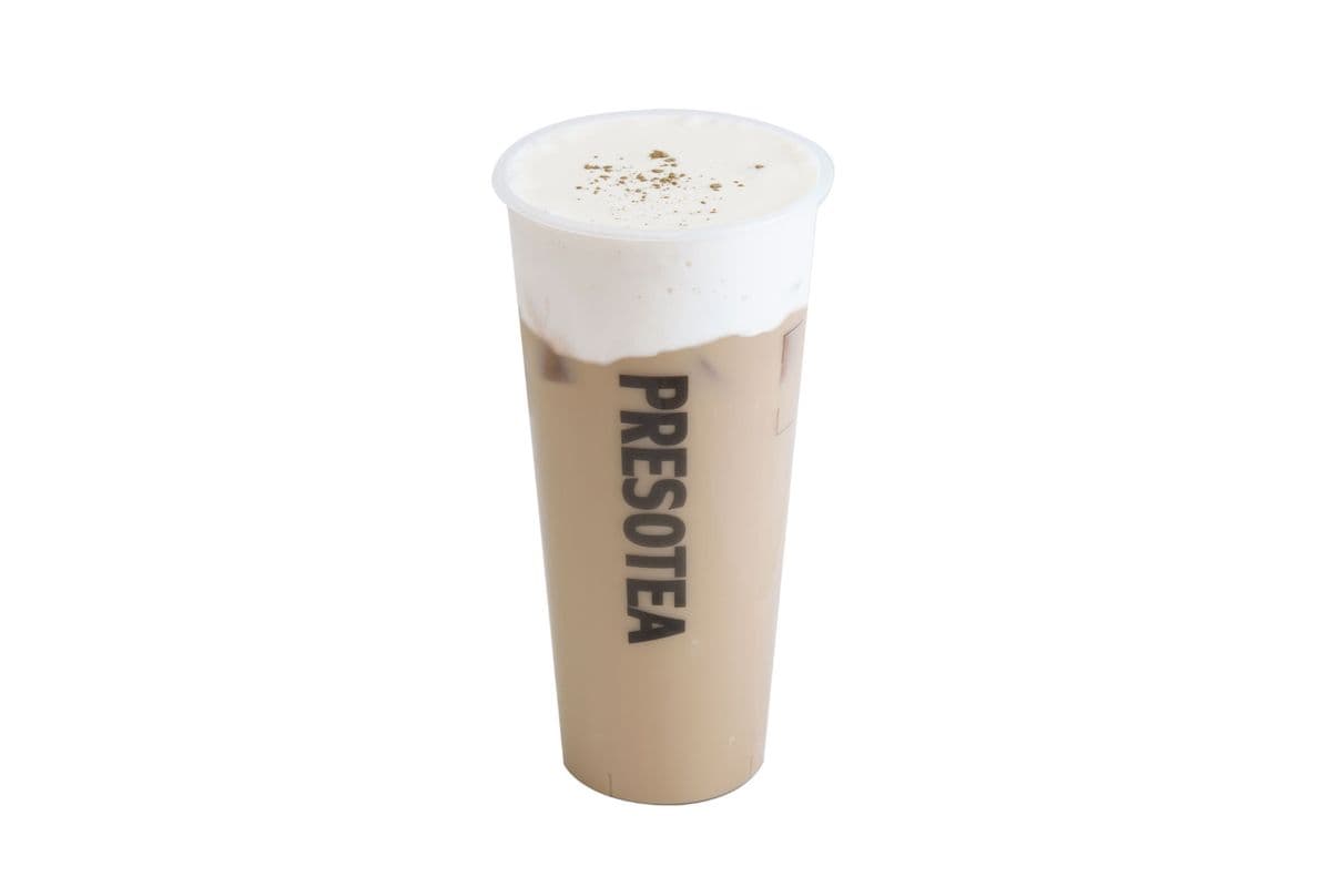 Salted Milk Foam Assam Milk Tea