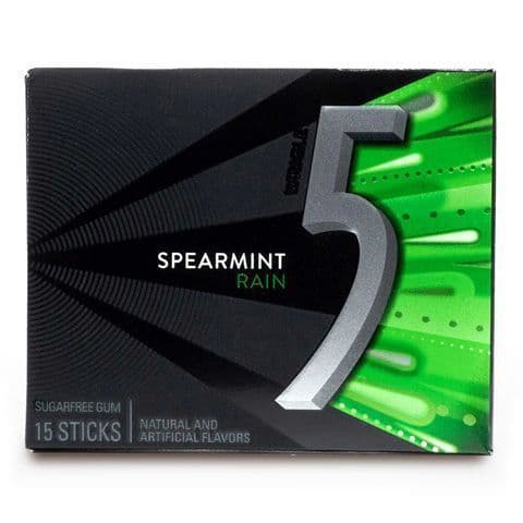 Wrigley's 5 Rain Tingling Spearmint
