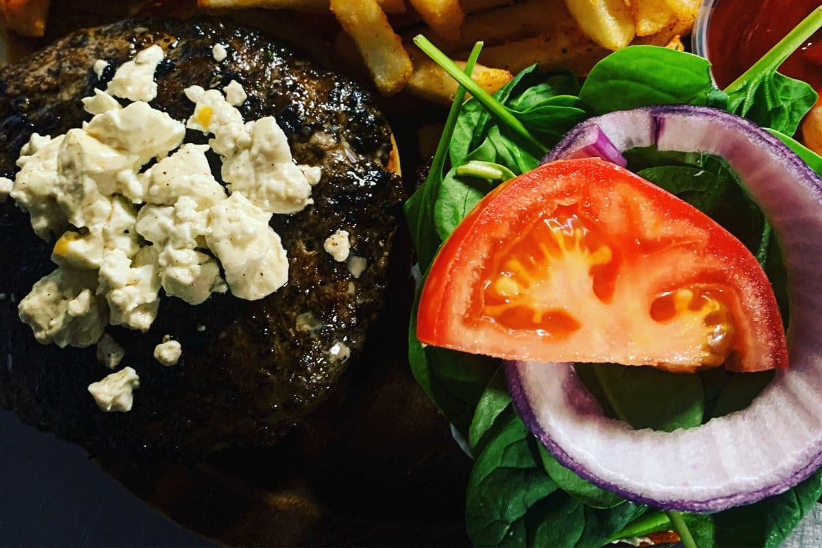 Moroccan Lamb Burger