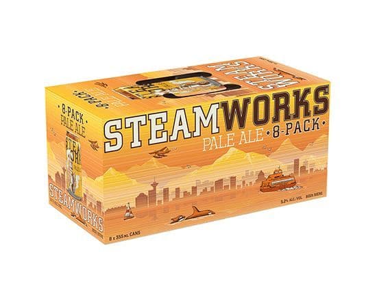 STEAMWORKS PALE ALE 8 CAN (8 X 355ML)